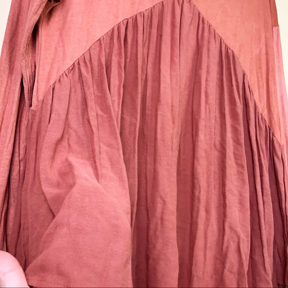 MTS Oversized Babydoll Long Sleeve Top Large - Picture 7 of 9